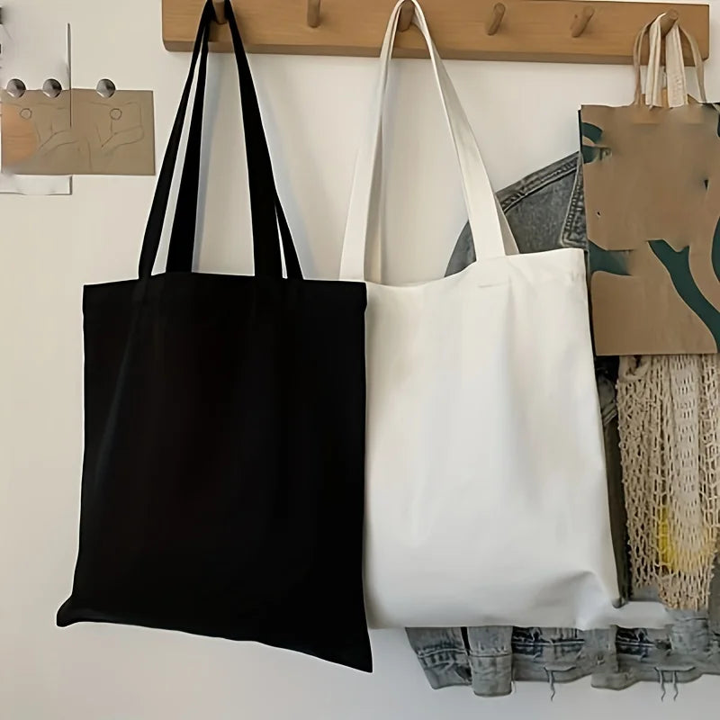 Sublimation Tote Bags Sublimation Blank Canvas Tote Bags for Decoration and DIY Handmade Grocery Bags