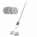 Handle Telescopic Cordless Electric Mop with 2 Dual Head Spray Water for Floor Cleaning