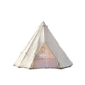 4m 5m 6m  Waterproof Glamping India Tent Indian Tent Canvas Cotton Tent Outdoor Camping Keep Warm and Rainproof