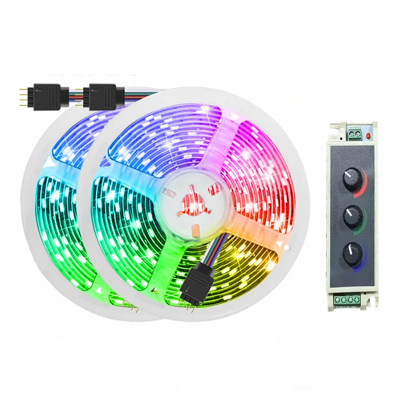 Color Led Strip Light  5M Rgb Led Strip Lights 10M App Cont Article De Decoration Festival Led Strip Light Tv
