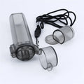 288 Packs 3-compartment Plastic Tube Water-proof Transparent Plastic Cigarette Case With Lanyard and Tobacco Herb Chamber