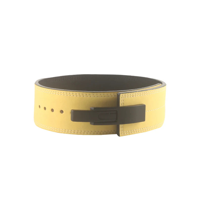 Fitness Athletes Powerlifting Belt 10cm Wide Non-Slip Microfiber for Functional Training & HIIT