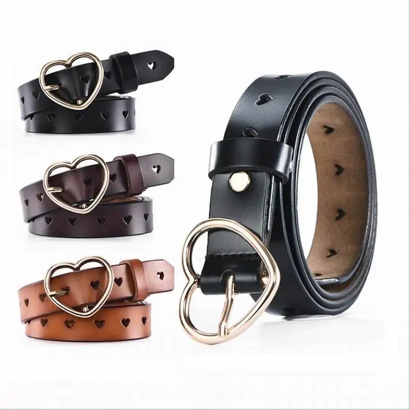 Retro Y2k Star Waist Belt Goth Punk Rock Belt Adjustable Real Jeans Dress Leather Belt  for Girls