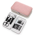 Best Selling 10-Piece Nail Clippers Set Easy Carrying Case Stainless Steel Manicure Pedicure Set