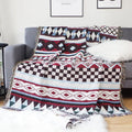 Foreign Trade Export Light Luxury  Picnic Camping Outdoor Woven Blanket