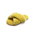 Women's Cute Bow Fashion Fur Slippers Trendy Soft Ladies Flat Bottom Sandals Non-slip Outdoor Indoor Walking Style Women's Shoes