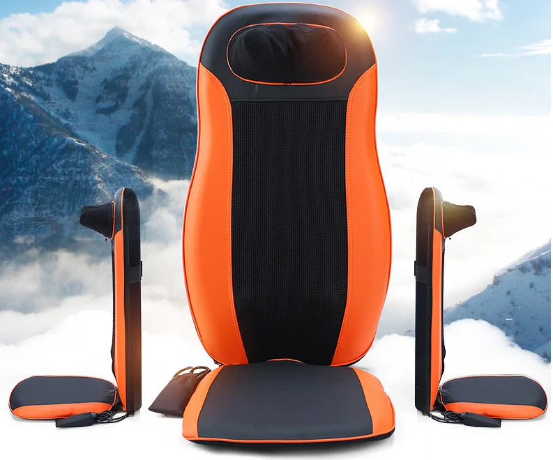 Hot Sale Portable Electric Full Body and Back Kneading Shiatsu Car Home Massage Cushion