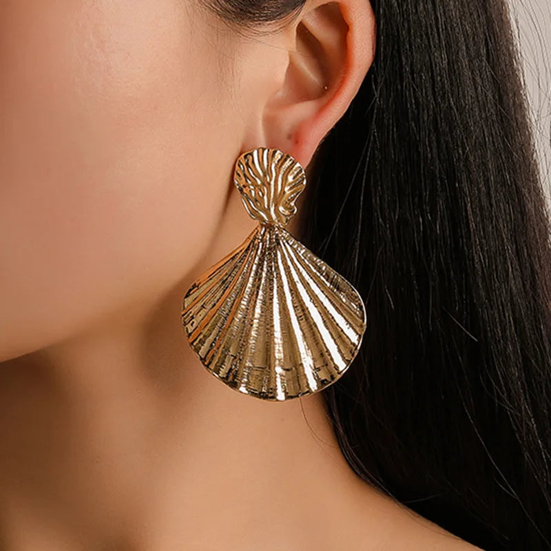 New Shell Earrings Boho Shell Dangle Earrings for Women Girls