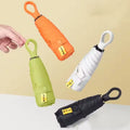 Latest Design Custom Portable Travel Small Size Pocket Uv Manual Control Umbrellas With Logo Compact Folding Mini Umbrella