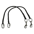 OSR SPORTS Sidemount Diving Tank Neck Bungee Rigging Kit 45cm 8mm High Tenacity Nylon/SS316 Black