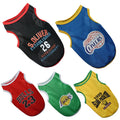 2024 New Dog Breathable Basketball Clothing Polyester Classic Print Spring Quick Dry T-Shirts