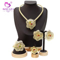 MEIZI JEWELRY Gold Women's Jewelry Set for Anniversary Celebration