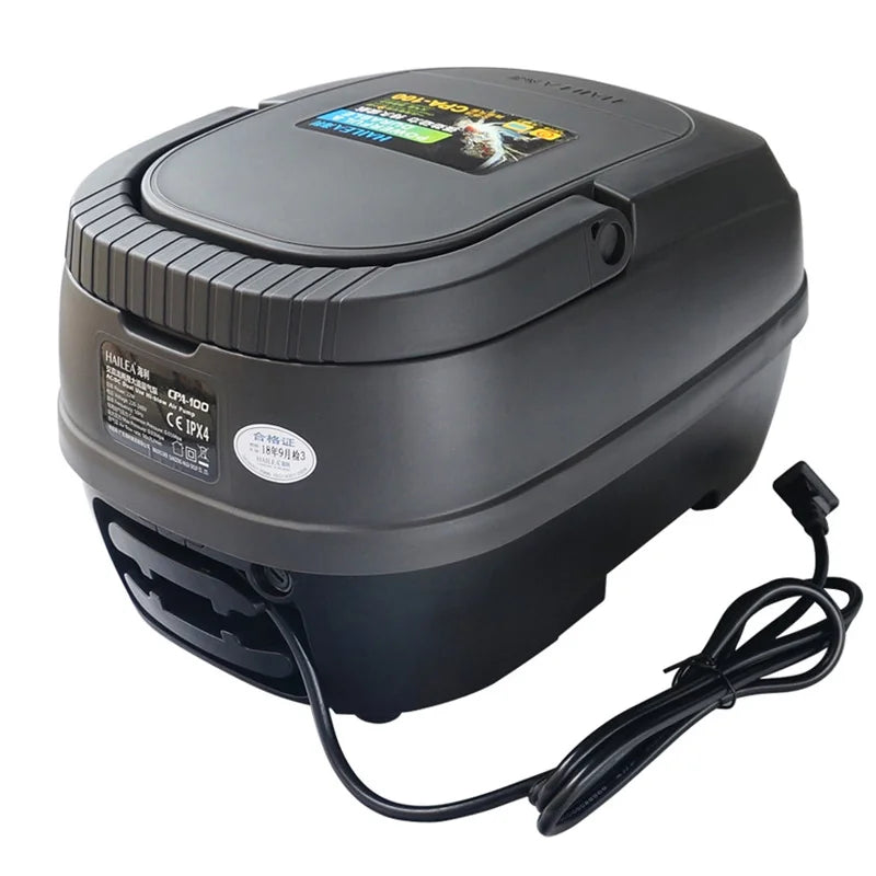 HAILEA CPA-100 / 120 AC / DC Dual Purpose Oxygen Pump Oxygen Pump Charging Portable Air Pump