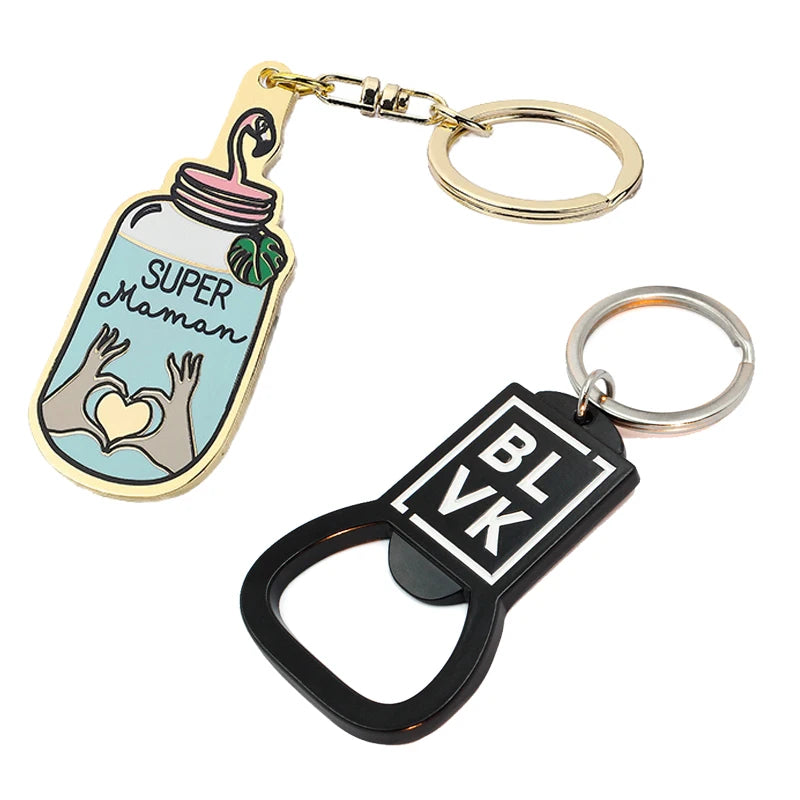 Personalized Corporate Wedding Souvenirs for Guests Customized Zinc Alloy Key Chain Ring Car Custom Enamel Keychain