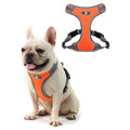 2025 No Pull Dog Harness Set Solid Pattern Adjustable Reflective Oxford Breathable Vest Harness for Small/Medium/Large Dogs