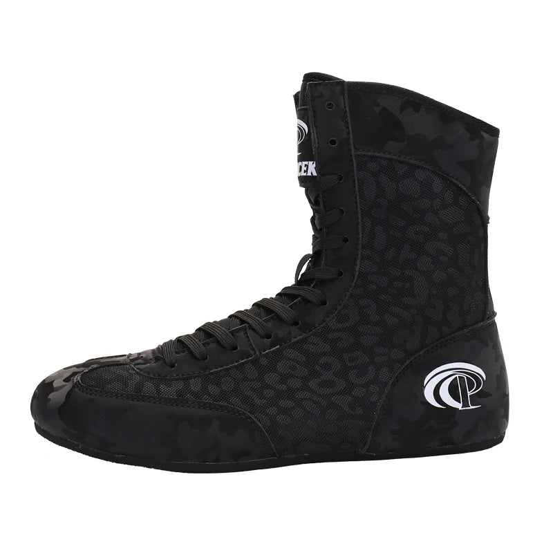 Professional Sports Active Boxing Shoes for Men-Winter/Spring/Summer Use Fitness Bodybuilding Gym