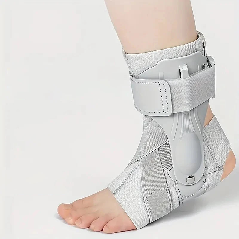 Ankle Brace with Side Stabilizers Adjustable Ankle Support for Sprains Injury Recovery Ankle Guard for Basketball Volleyball