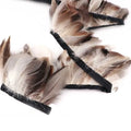 Wholesale 8-10CM Natural Color Duck Goose Feather Trims Raw Pattern Fringes for Crafts Home Party and Wedding Trim