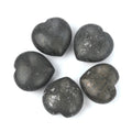 Best Raw Stone Natural Crystals Healing Stone Pyrite Heart Shape Gifts Chakra Stones Crystal Heart for Gift