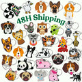 Popular Animal Panda Frog Pvc Keychain Keyring Wholesale Trend Designer Dog Cat Mom pink love Cute Accessories Keychain Bulk