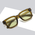 2025 Fashion Sunglasses Women Outdoor Travel UV400 Sun Shade Eye Glasses Simple Full Square Frame Designer Sunglasses Men