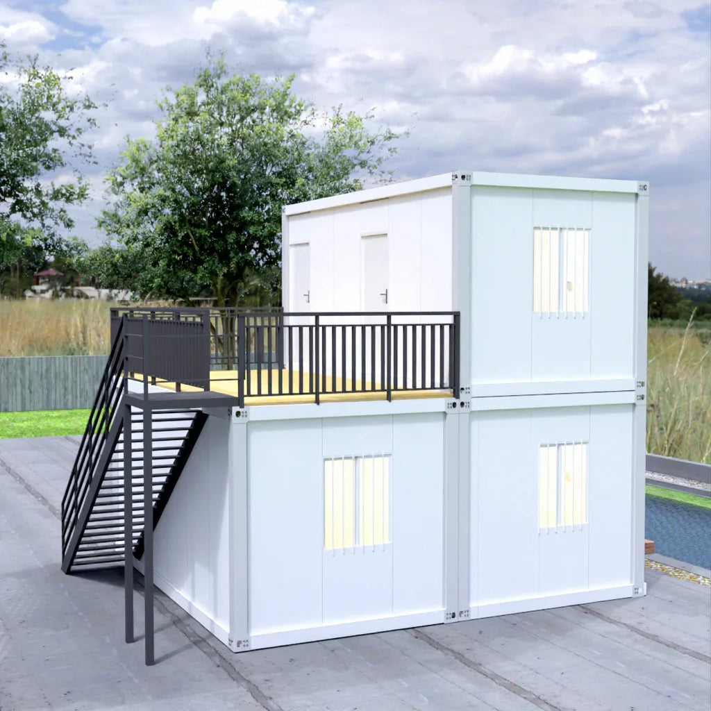 Design 40ft Double Storey Container Housemobile Container Prefab House Completeprefabricated Container House