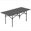 OEM Portable Outdoor Folding Table Modern Egg Roll BBQ Picnic Light Camping Furniture Cheap Metal Foldable for Gym Dining Hotel