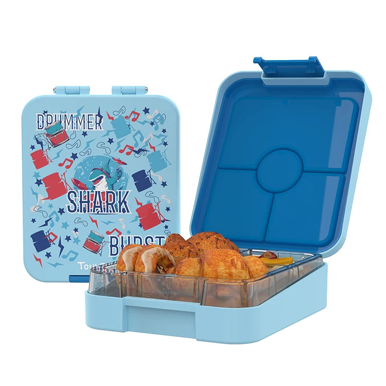 Toursun Durable Kids Leak-Proof for Travel Children School Plastic Tiffin Lunch Box Bento Food