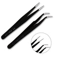 Fast Shipping Elbow & Straight Nail Art Tool Rhinestone Bead Picker Manicure Nail Nipper Clipper Tweezers