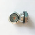 NPT 1/2 Hexagon Aluminum Sight Glass for Fluid Observation Red Oil Level Monitoring Air Compressor Reducer Pipe Fittings (XZW