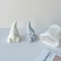 Christmas Gift Handmade Soap Aromatherapy Silicone Mold DIY Christmas Faceless Dwarf Candle Mold