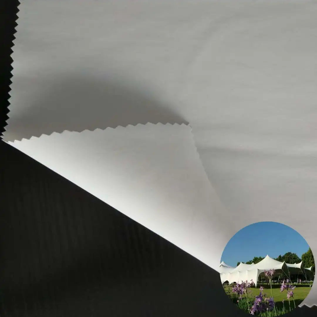 Bedouin Stretch Tent Fabric 100% Acrylic Waterproof Flame Retardant Heavyweight 320gsm Knitted for Wedding Party