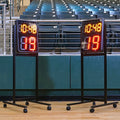 RYK 24-Second Wireless Sports Shot Clock Basketball Games Remote Control Adjustable Timing 0-99 Seconds Court Equipment