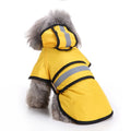 Heavy Duty Wholesale Yellow Waterproof Pvc Raincoat Poncho Transparent for Large Pet Dog