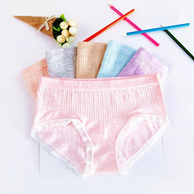 Seamless Panties Ladies Underwear Briefs Lace Panties Healthy and Comfortable Women Nylon Panties Underwear