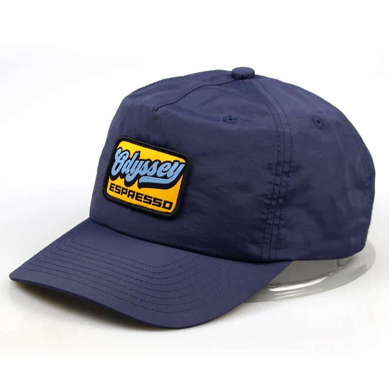 Luxury 5-Panel Baseball Cap Sporty Street Style Puff Printing on Common Fabric Fashionable Baseball Cap