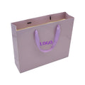 Environment Friendly Recycled Materials Offset Printed Logo Customized Size Custom Color Cotton Handles Gift Shopping Bags