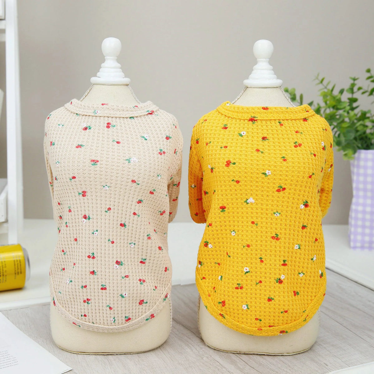 Princesses and Flowers Cardigan Set for Teddy Dogs and Cats