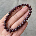 Natural Garnet Stone DIY Crystal Bracelet Crystal Bracelets Healing Natural Stone  Natural Crystals Bracelet