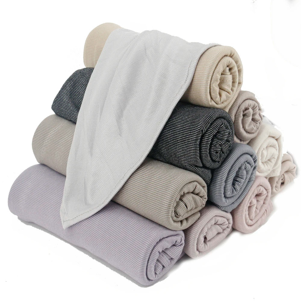 Ready to Ship Durable Stretchy Jacquard Wave Jersey Hijab Scarf