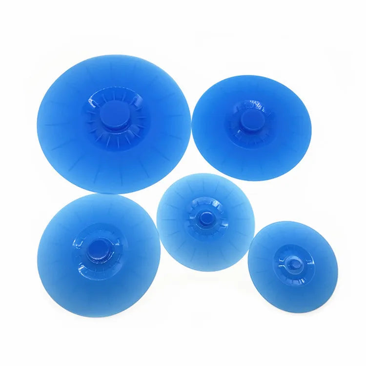Reusable BAP-Free Silicone Bowl Cover with Suction Cup Lids Custom Made From Rubber Material for Pots and Cups Cookware Parts
