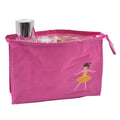 BAIGE Women's Custom Eco-Friendly Polyester Cartoon Alpaca Pattern Large Capacity Zipper Cosmetic Bag for Travel Makeup Storage