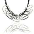 Wholesale Fashion Geometric Wire Twist Chunky Choker Necklace Necklace for Girls