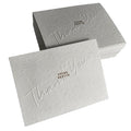 High Grade Gilding Embossed Business Thank You Card Custom Printed on High Quality Cardboard and Offset Paper Gift Poster