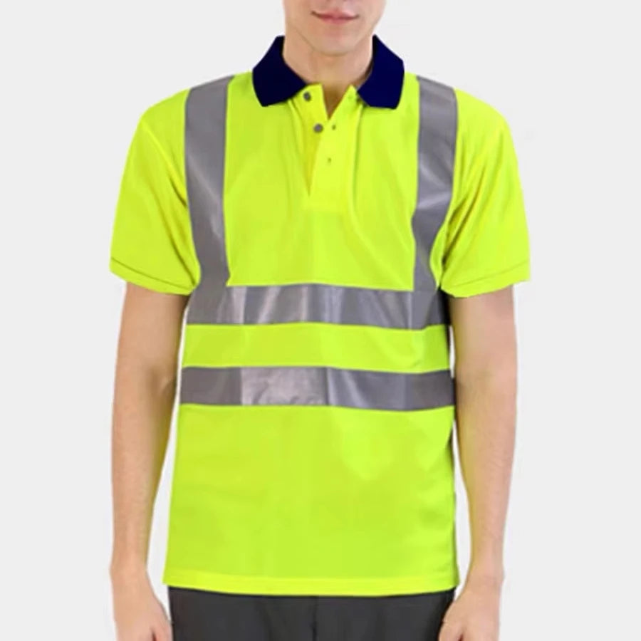 Wholesale OEM High Visibility Reflective Safety Field High-Reflective Safety Work Shirt