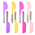 Multi Colors Baking Tools Heat-Resistant Spatula Bread Large Salad Cream Blender Scraper Silicone Spatula Knife