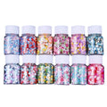 3D Polymer Slices Resin Mixed Colorful Clay Sprinkles Candy Sweet Sugarfor Making Slime Nail Art Phone Case DIY Crafts