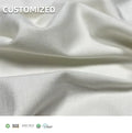200GSM Bamboo Lyocell Chitosan Spandex Solid Color Fabric for Lady Tops