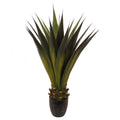 Hot Sale New Design 100CM Home Office Decoration Evergreen Plastic Greenery Artificial Potted Tree Agave Bonsai Fake Yucca Plant