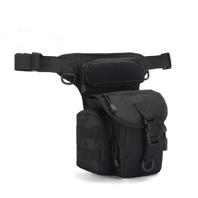 Tactical Leg Bag Drop Thigh Pouch Outdoor Waist Belt Bag